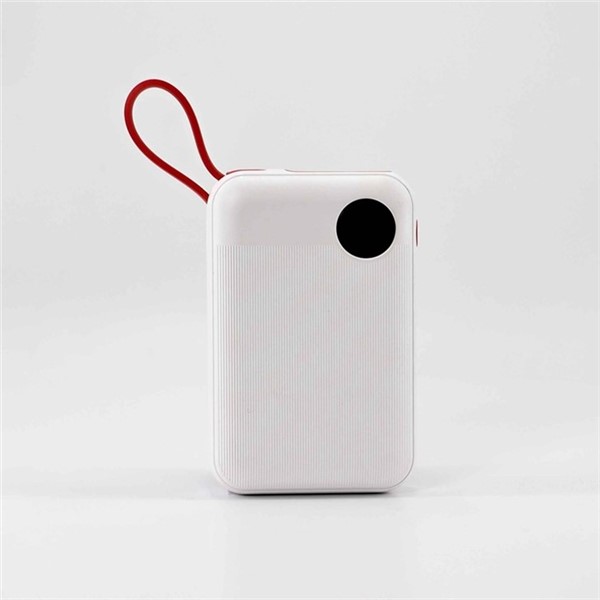 Power Bank with Light and Cord