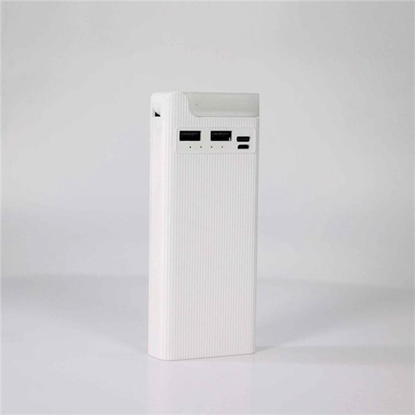 10000mAh Portable Dual USB Mobile Power Bank (with LED light)